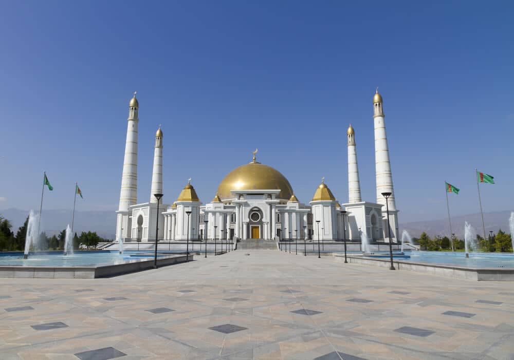 Turkmenbashi Ruhy Mosque_Turkmenistan