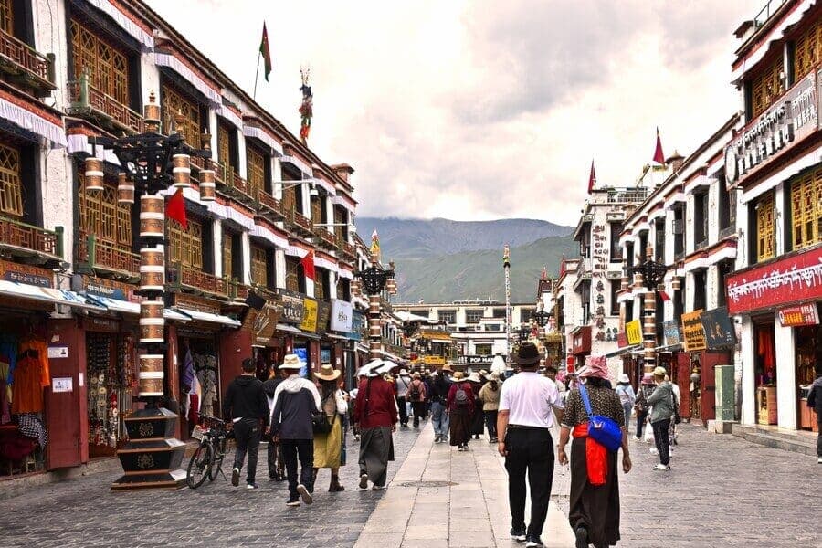 Barkhor Street_Tibet