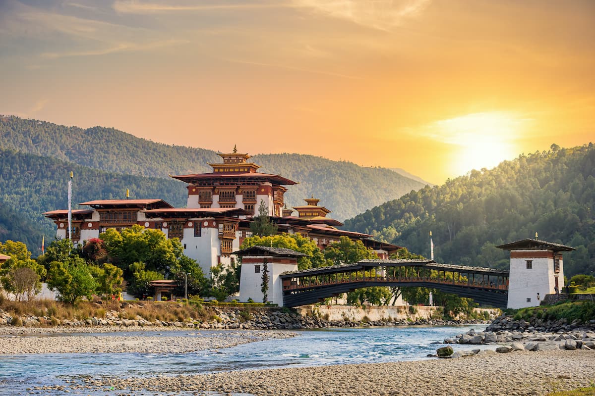 The,Famous,Punakha,Dzong,In,Bhutan