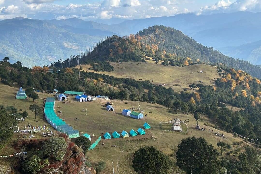 Bhutan October Hiking & Camping In-Depth Tour【8 Days 7 Nights】 (2026)