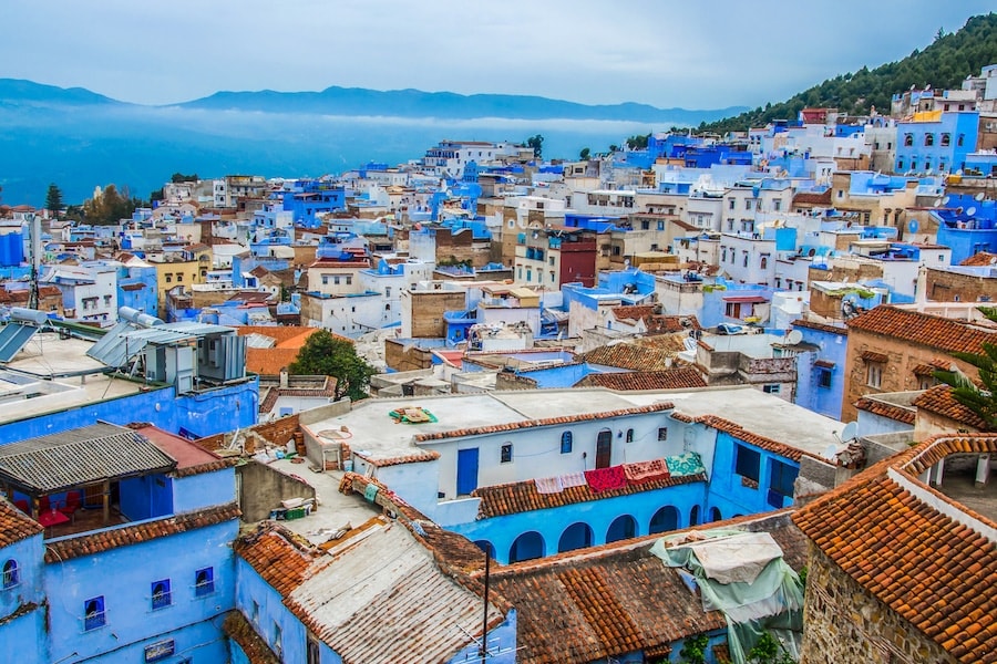 漫步藍城舍夫沙萬(Chefchaouen),沉醉夢幻色彩