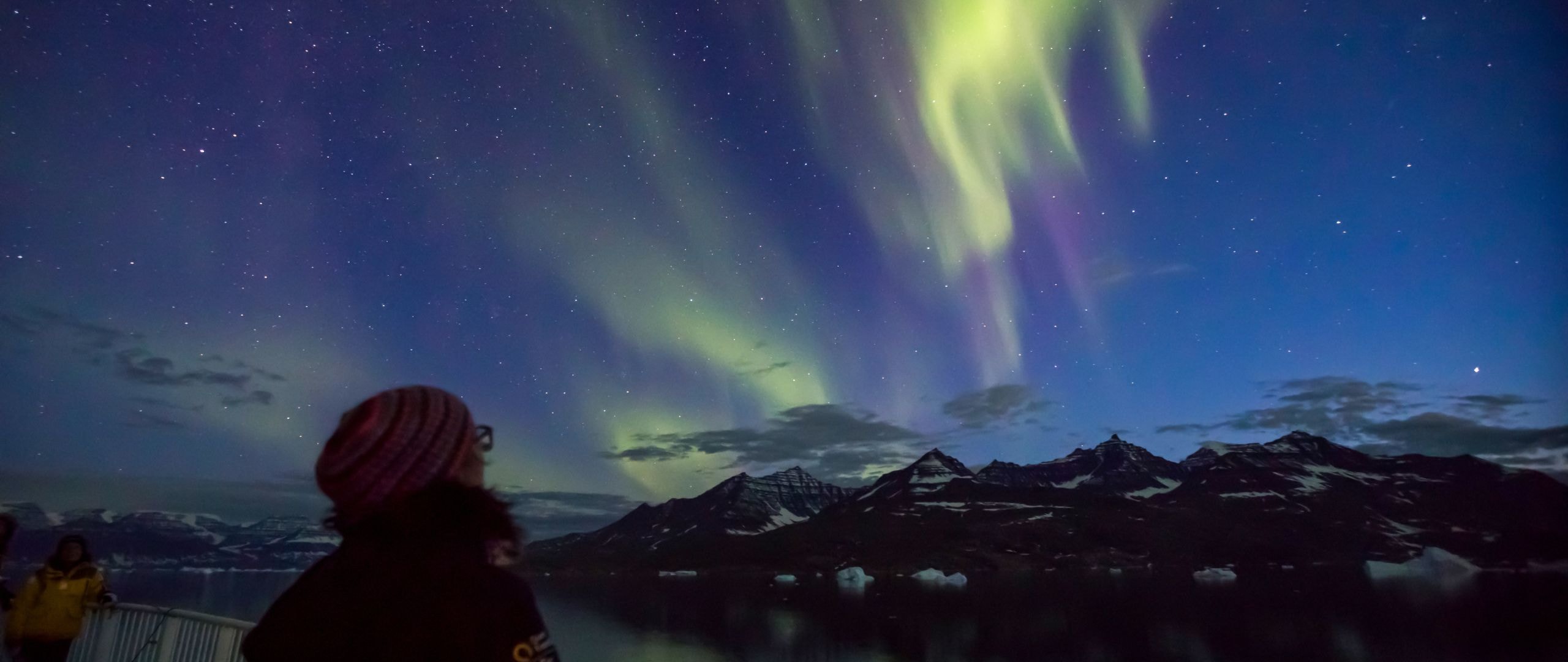 Greenland northern lights