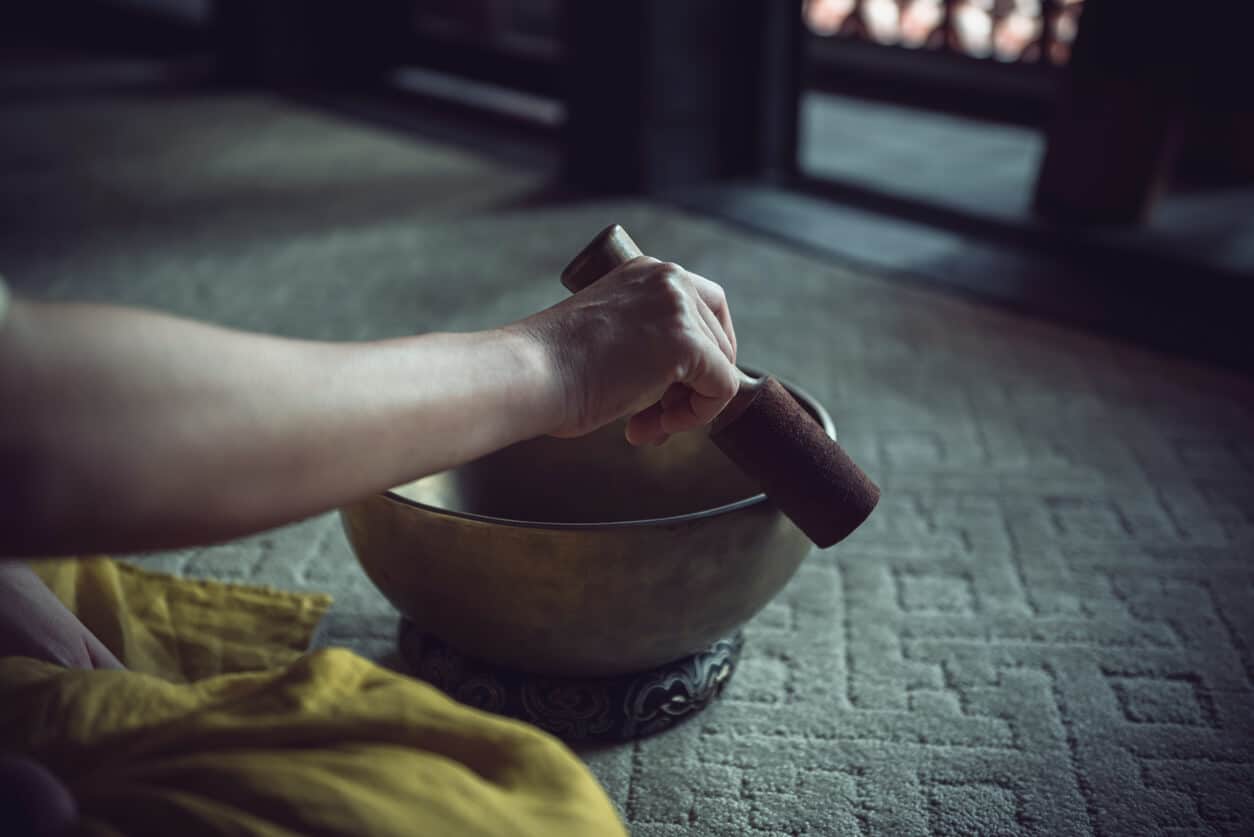 與僧侶冥想及對話 Meditation and conversation with monks