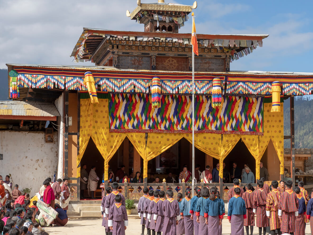 崗提廟 Gangtey Monastery