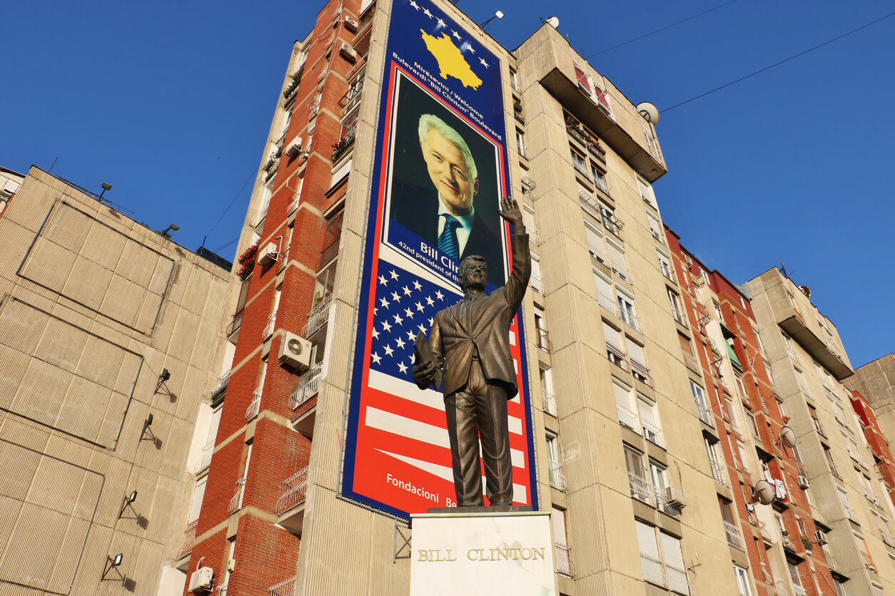 克林頓雕像 Bill Clinton Statue