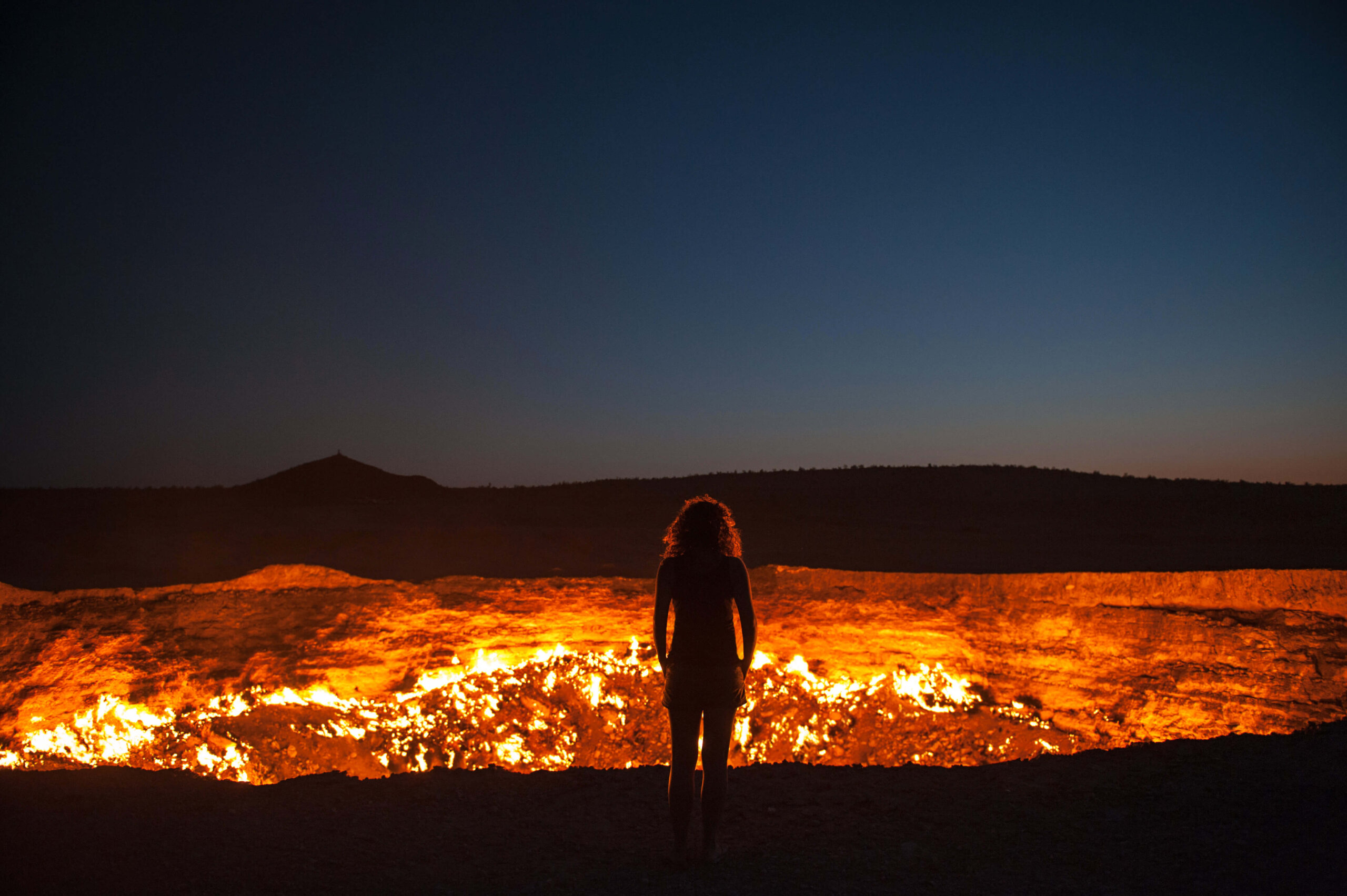 地獄之門 :  魔鬼的故鄉  Gas Crater