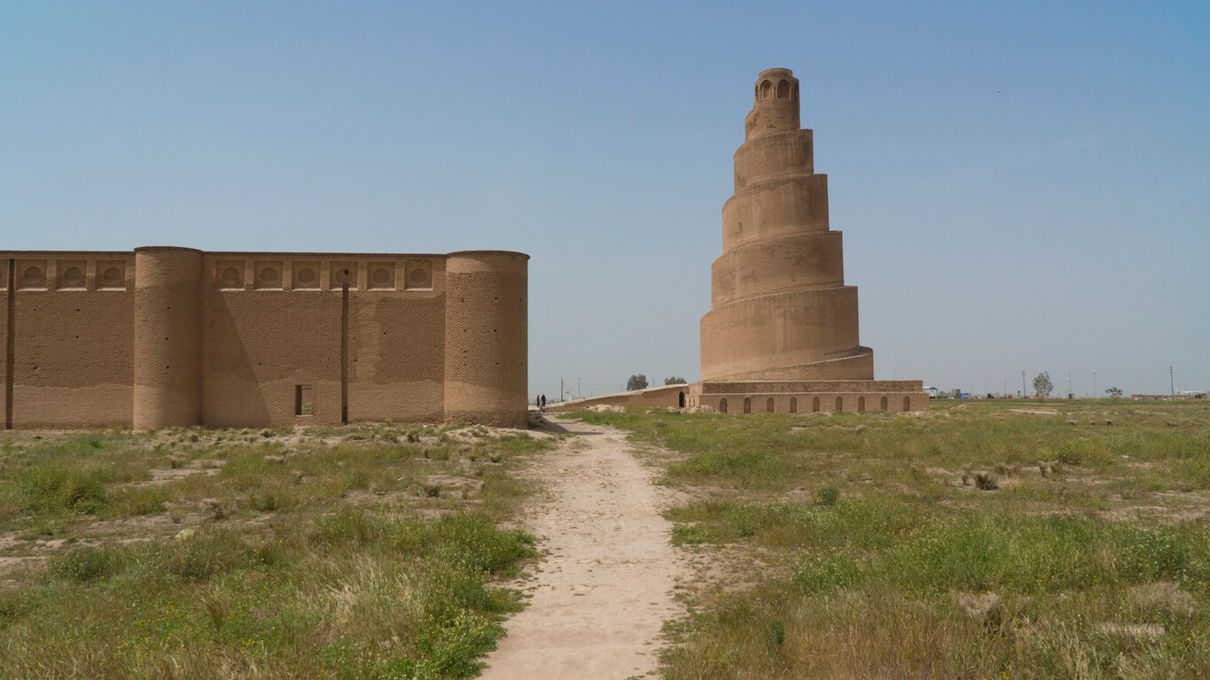 薩⾺拉⼤清真寺 Great Mosque  of Samarra