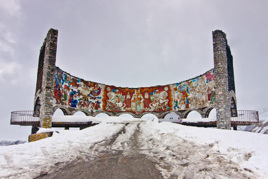 Russian Georgian Friendship Monument_Georgia