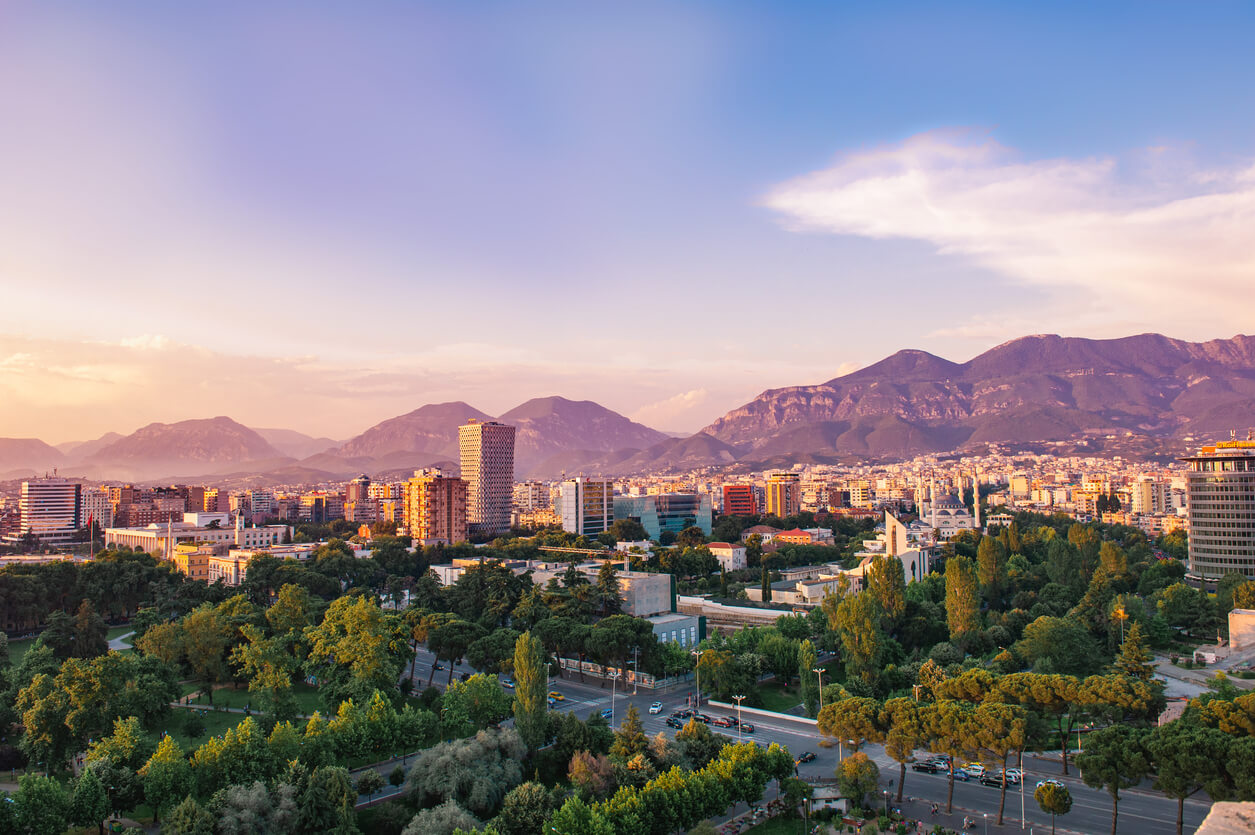 前往阿爾巴尼亞地拉那 Tirana