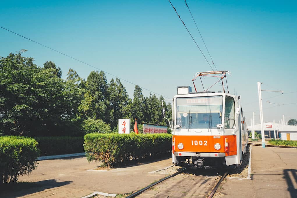 平壤電車遊