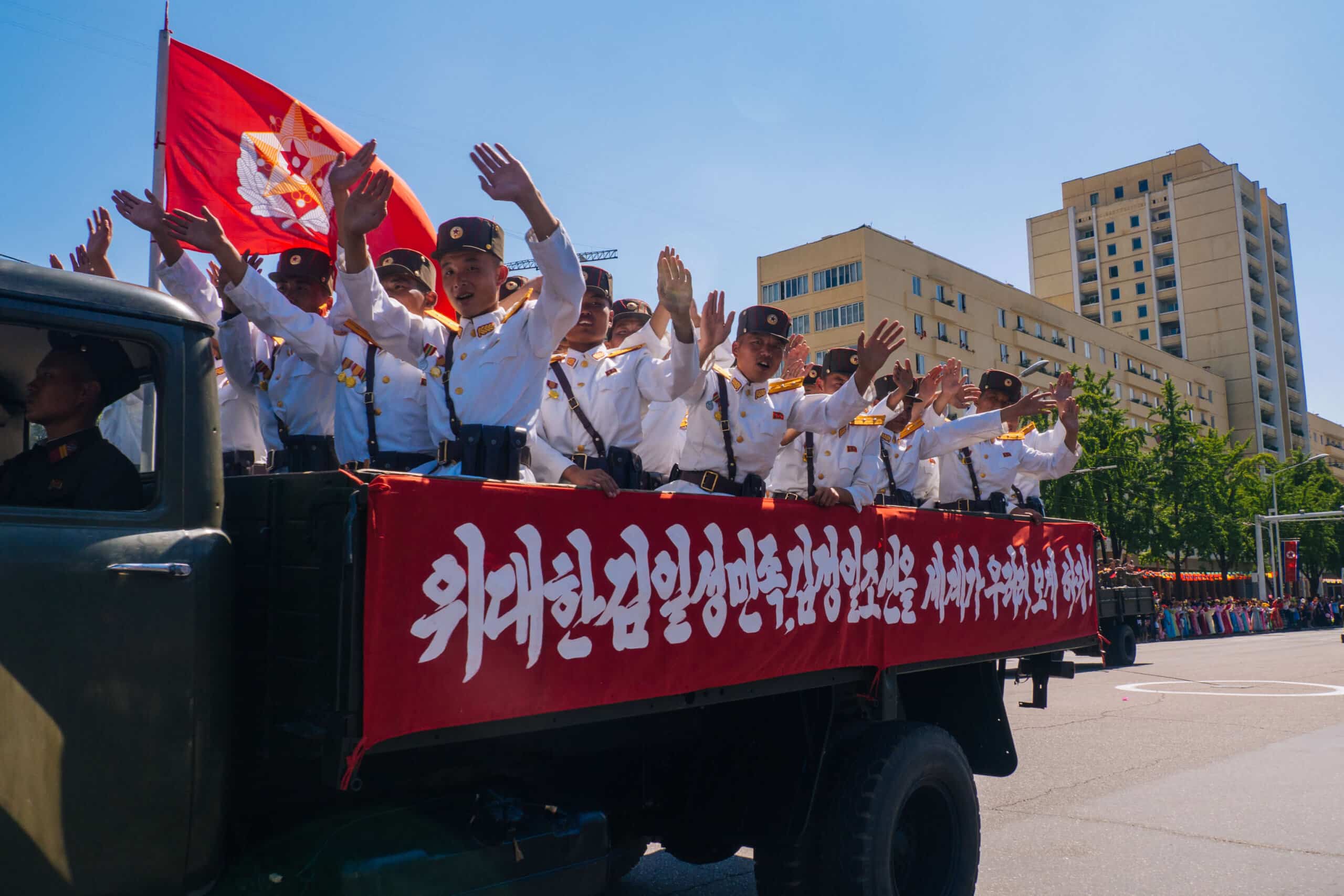 從丹東乘坐火車 出發到平壤