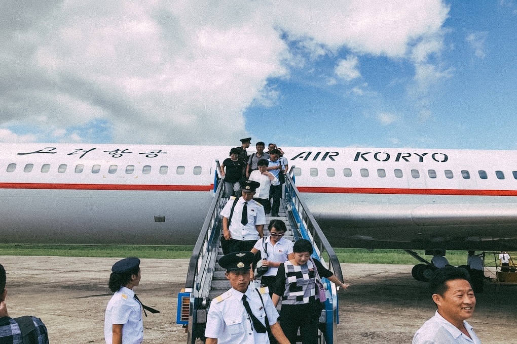 早上 乘坐高麗航空前往瀋陽