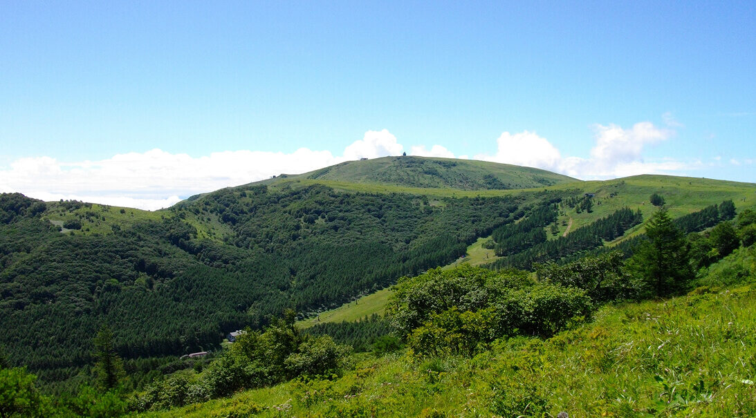 登上霧ヶ峰車山 Kurumayama  trekking