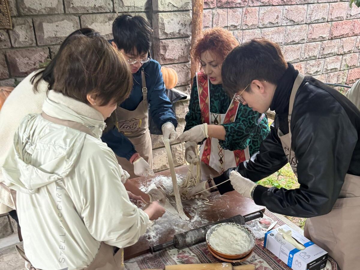 親手製作亞美尼亞傳統美食 Arishta