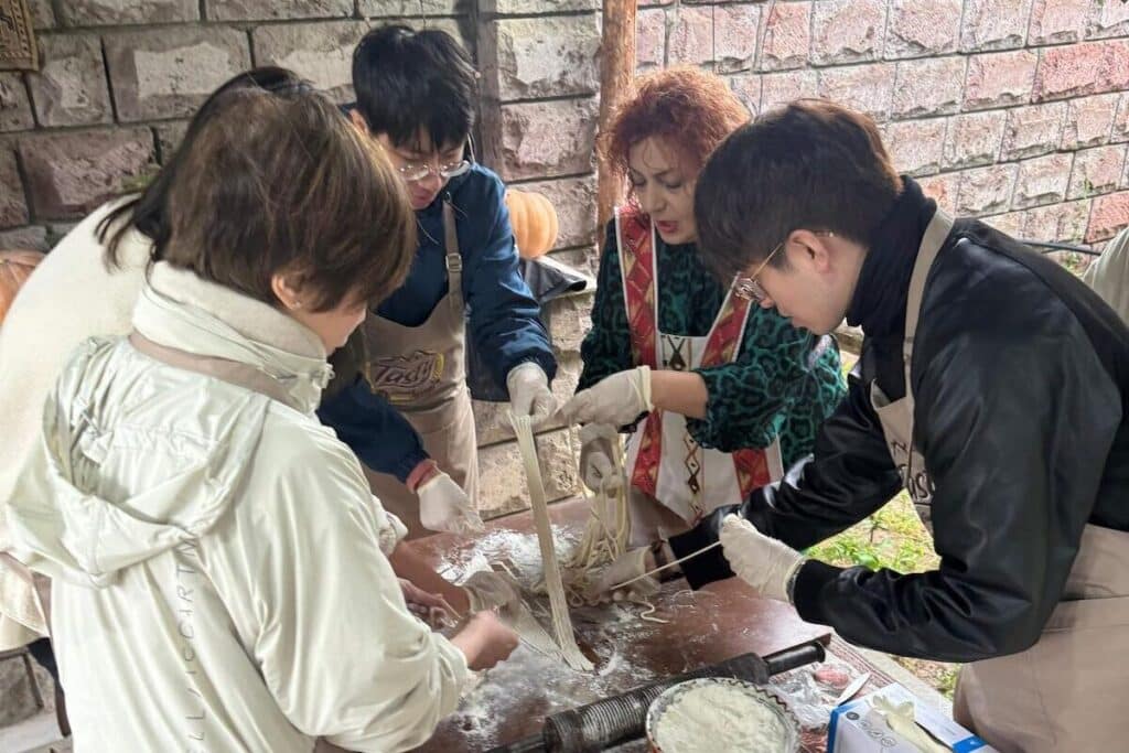 親手製作亞美尼亞傳統美食 Arishta