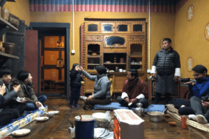 我們將與當地農莊家庭共聚晚餐