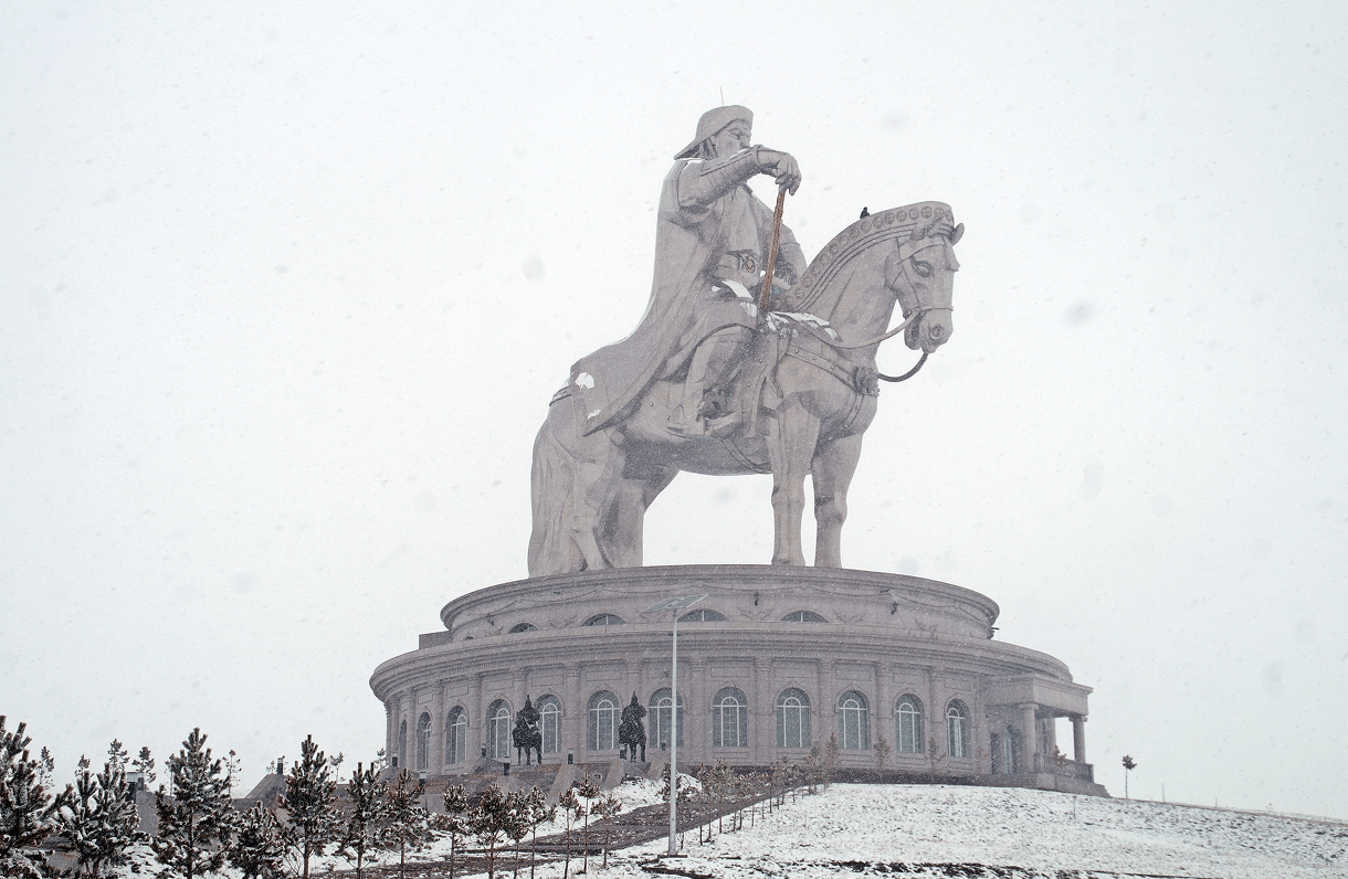 成吉思汗雕像  Chinggis Khan Statue
