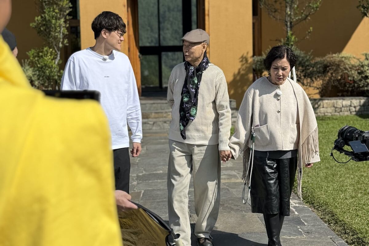 在普納卡體驗不丹的國術 - 射箭