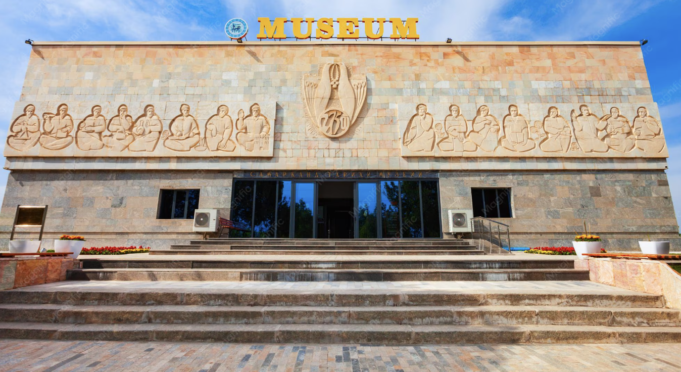 阿弗拉西亞布博物館  Afrasiyab Museum